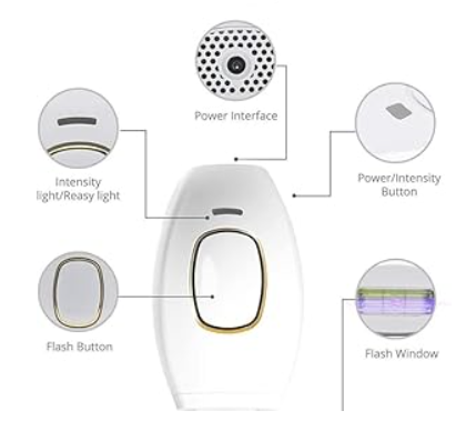 IPL Hair Removal Handset Laser Hair Removal Machine for Permanent Painless Lazer Hair Removing Epilator men and women bikini armpit bikini pubic hair removals