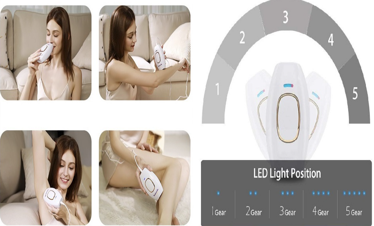 IPL Hair Removal Handset Laser Hair Removal Machine for Permanent Painless Lazer Hair Removing Epilator men and women bikini armpit bikini pubic hair removals